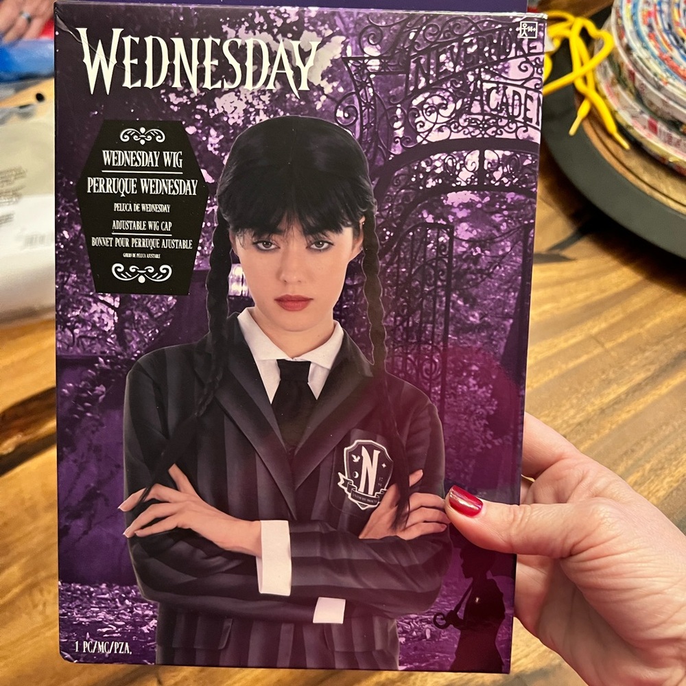 Wednesday Addams Costume Wig